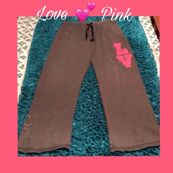 PINK Victoria's Secret Pants - Sale✂️Pink boyfriend style sweats